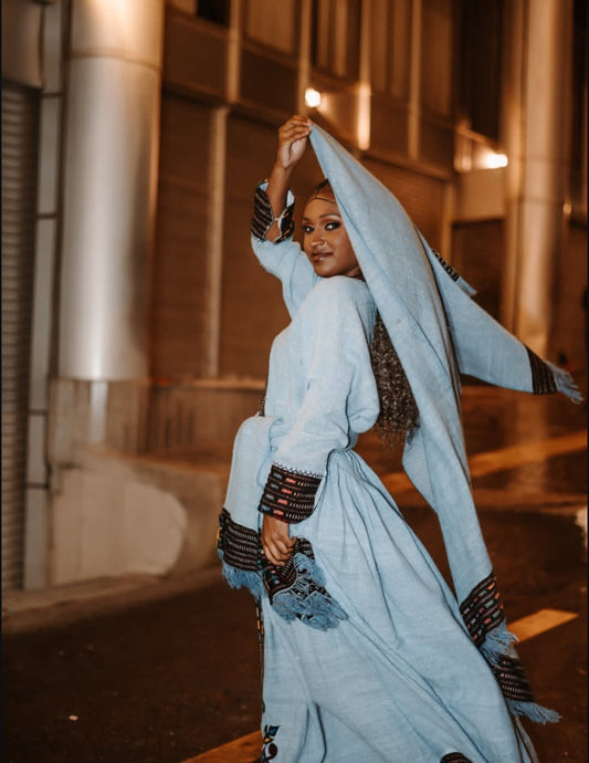 Ethiopian Habesha Dress | cultural Outfit Authentic Traditional Wear