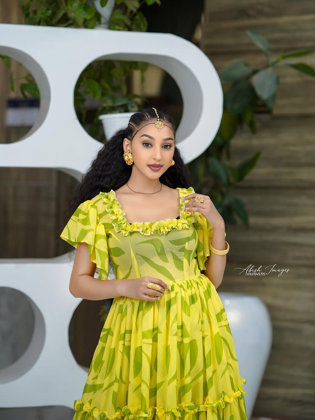 Green Habesha Chiffon – Flowing Lightweight Ethiopian Dress with Soft –  Habesha Outlets