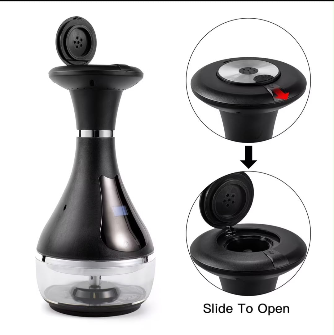 Rechargeable Arabian LED Electric Hookah – Charcoal-Free Electronic Water Pipe with Light