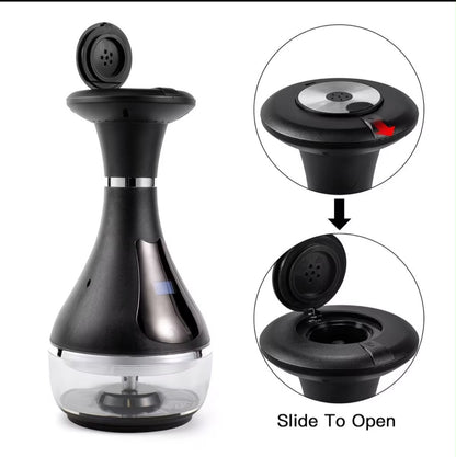 Rechargeable Arabian LED Electric Hookah – Charcoal-Free Electronic Water Pipe with Light