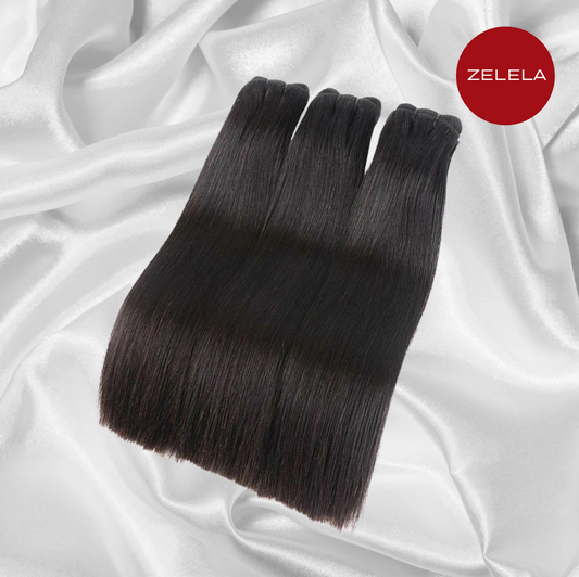 Straight Habesha Human Hair Extensions – Premium Ethiopian & Eritrean Remy Hair | Price Per Bundle