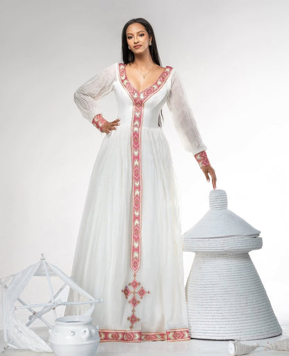 Unique Habesha Dress – Ethiopian Traditional for Shimglina & Events