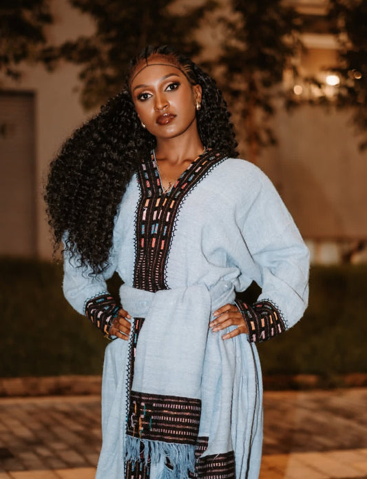 Ethiopian Habesha Dress | cultural Outfit Authentic Traditional Wear