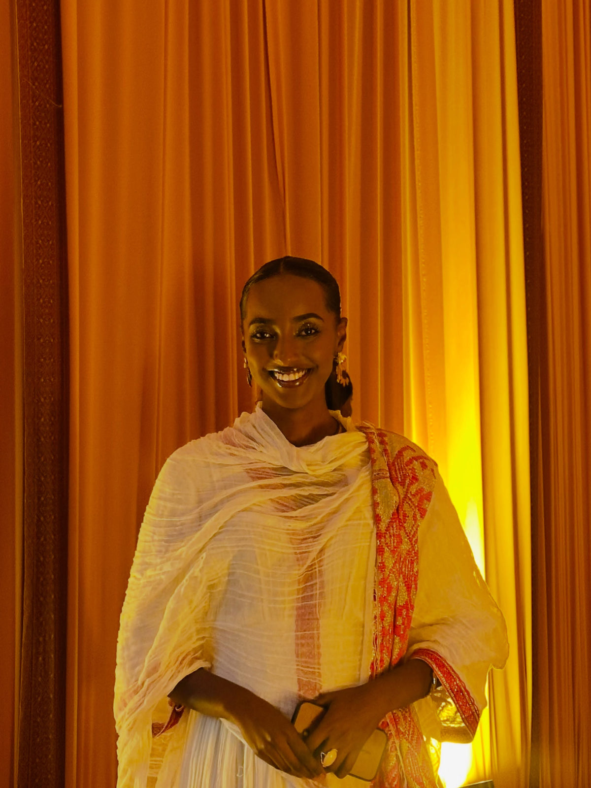 Elegant Red Ethiopian national dresses Designed for Weddings and Special Occasions