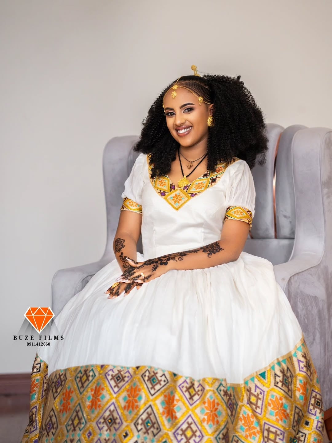 Yellow Habesha Libs – Bright and Cheerful Traditional Ethiopian Dress for Women Who Celebrate Joy, Culture, and Elegance