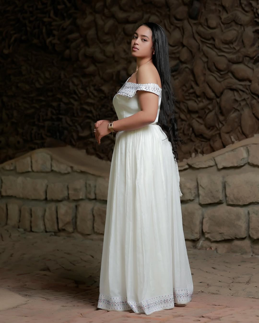 White Habesha Clothes | Elegant Cultural Outfit for Women