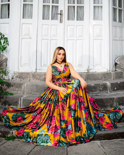 Multicolor Habesha Dress Chiffon Matching Tibeb Family Set for Women
