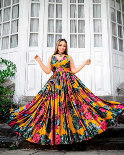 Multicolor Habesha Dress Chiffon Matching Tibeb Family Set for Women