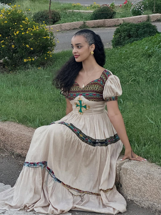 Habesha Clothes | Elegant Traditional Ethiopian Outfit